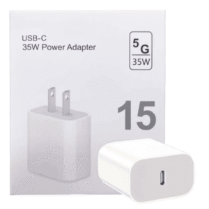 Cargador Genérico Cubo USB-C 35W – iPhone 15